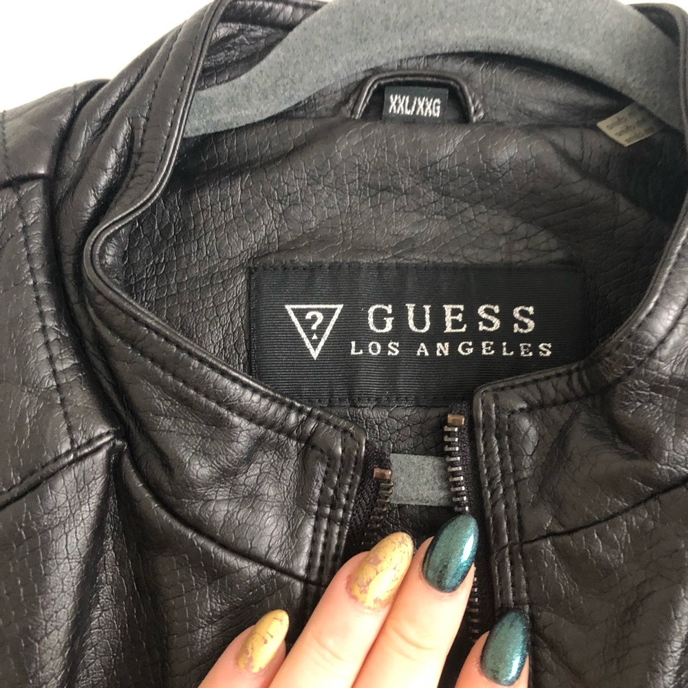 Leather jacket
